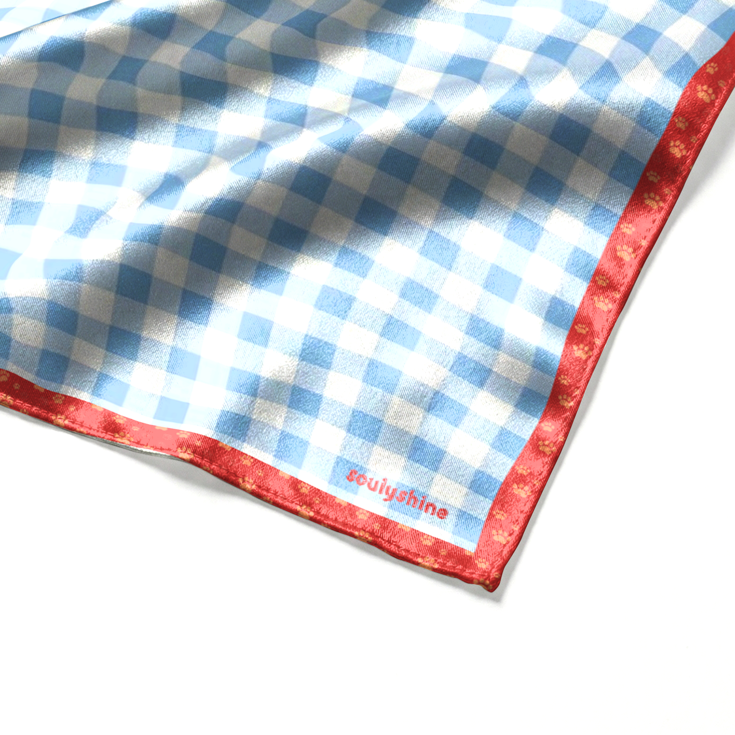 The Beloved Satin Scarf in Everyday Happy Paws