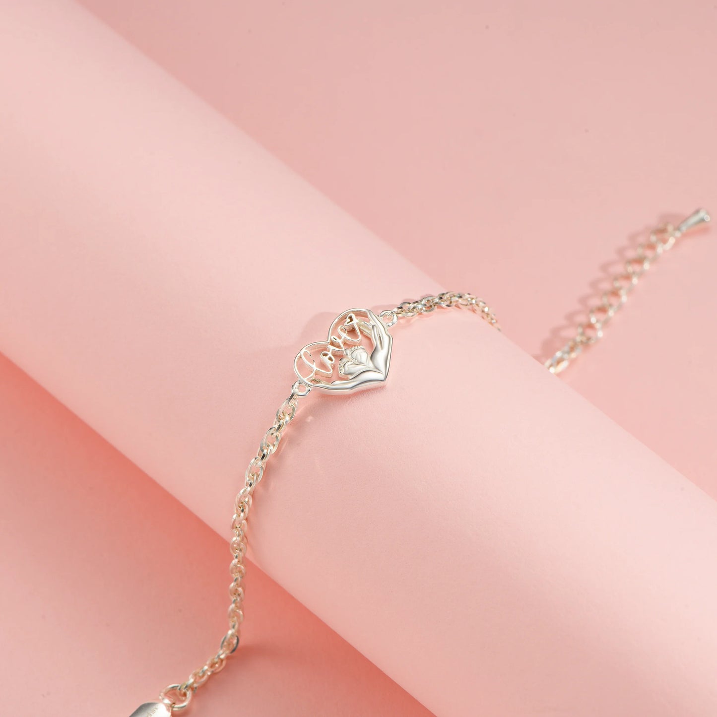 Love’s First Steps Silver Bracelet