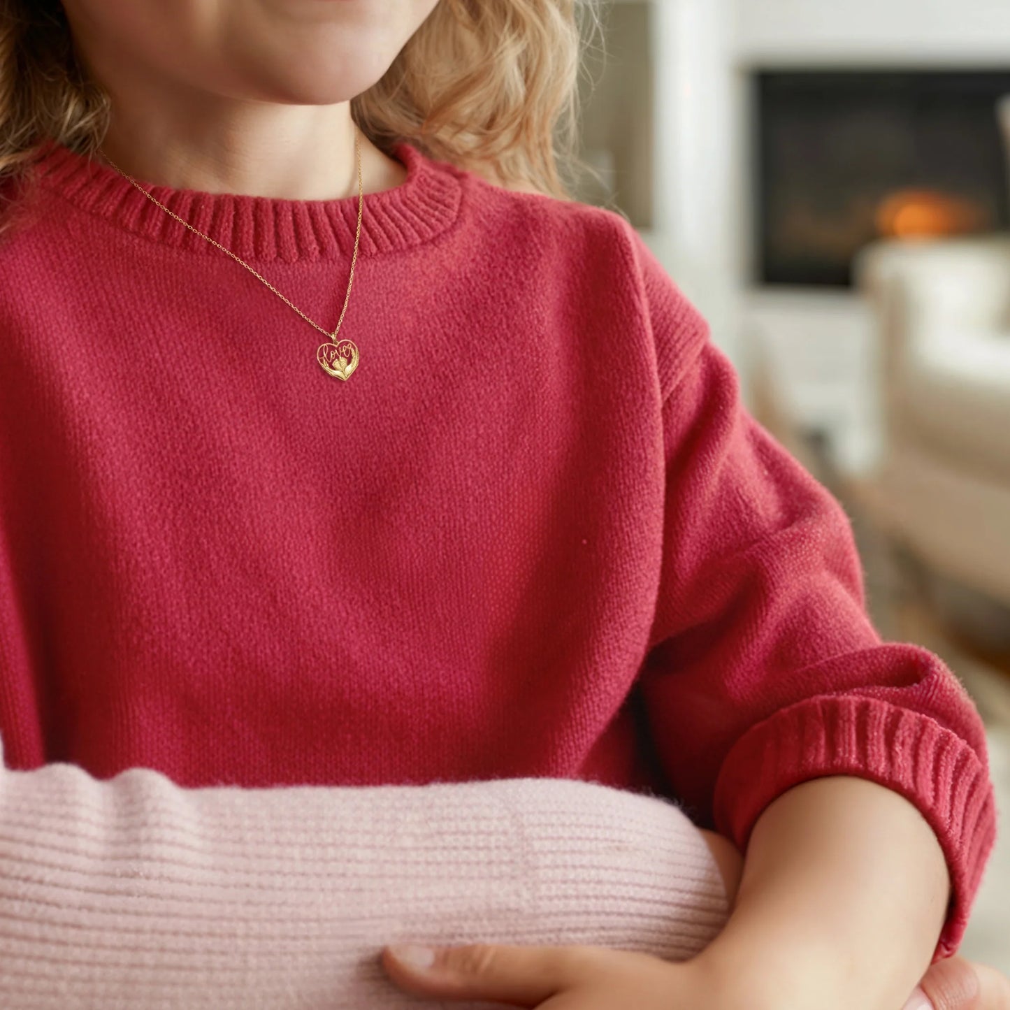 Soulyshine Love’s First Steps 14K Gold Vermeil Necklace