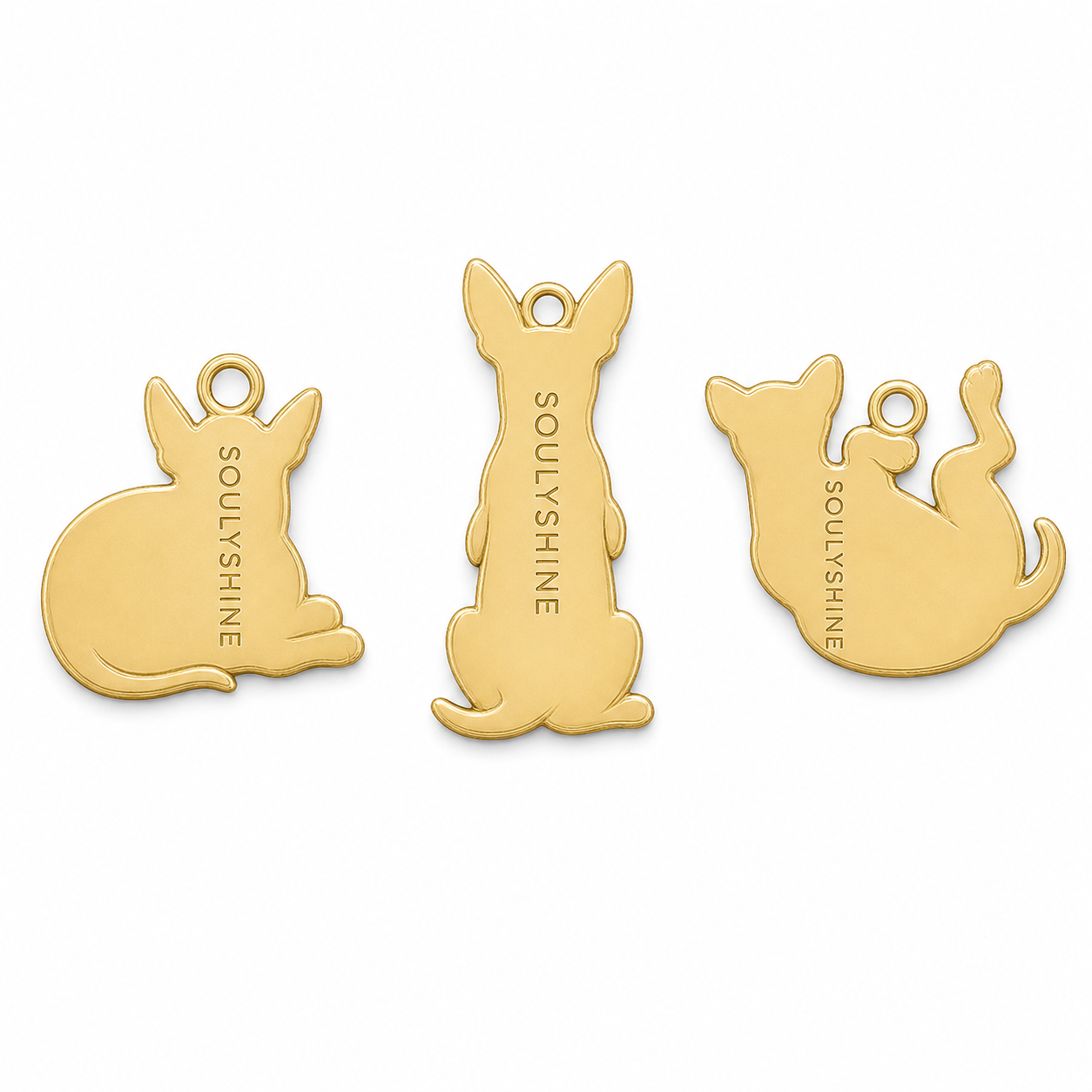 Soulyshine American Hairless Terrier hairless Personalized Pet Companion Charm Only