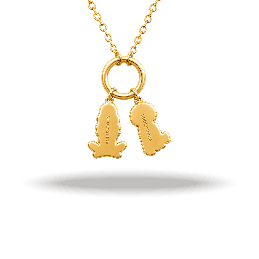 Bichon Frise - 18K Gold Vermeil - 2nd