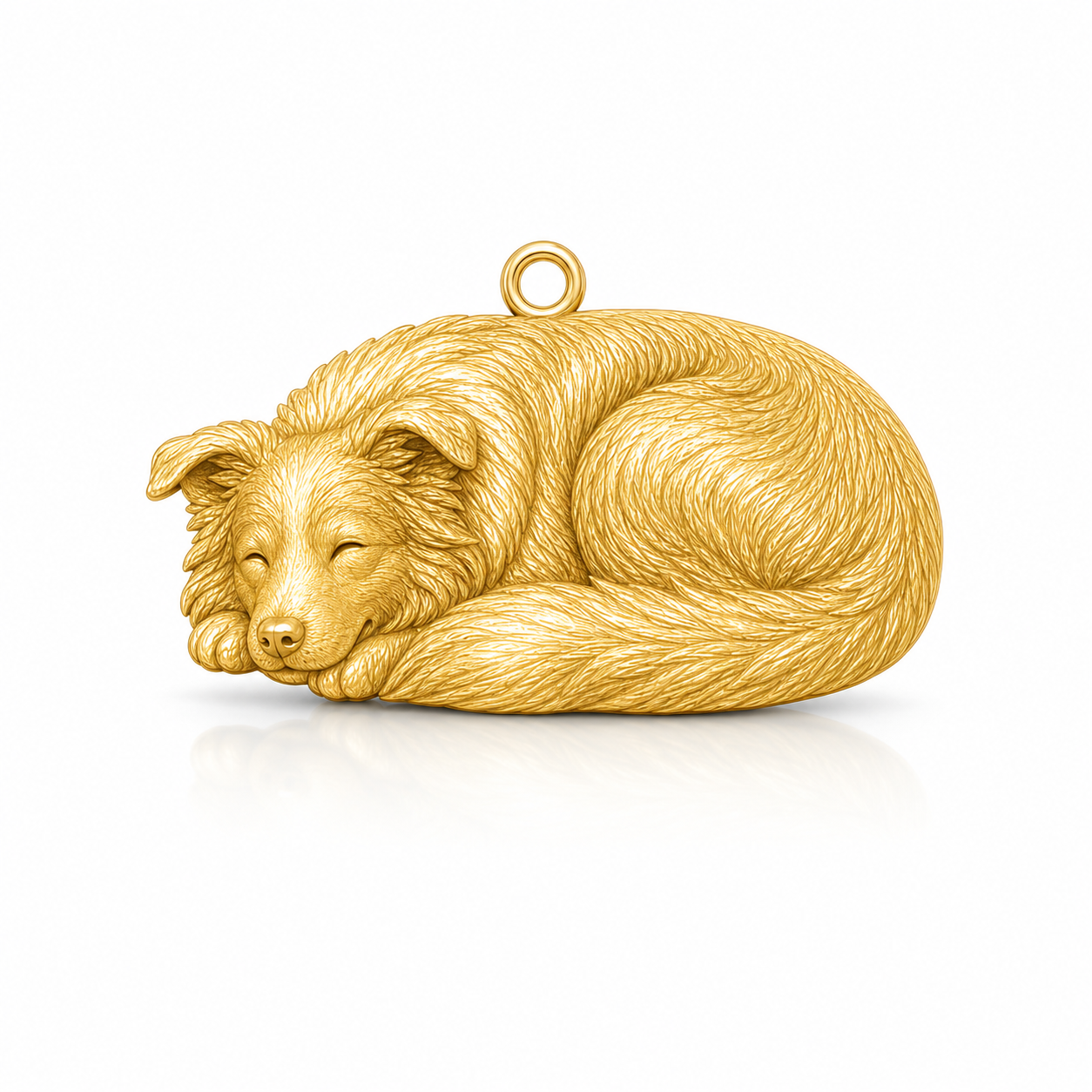 Soulyshine Border Collie rough coat Personalized Pet Companion Charm Only