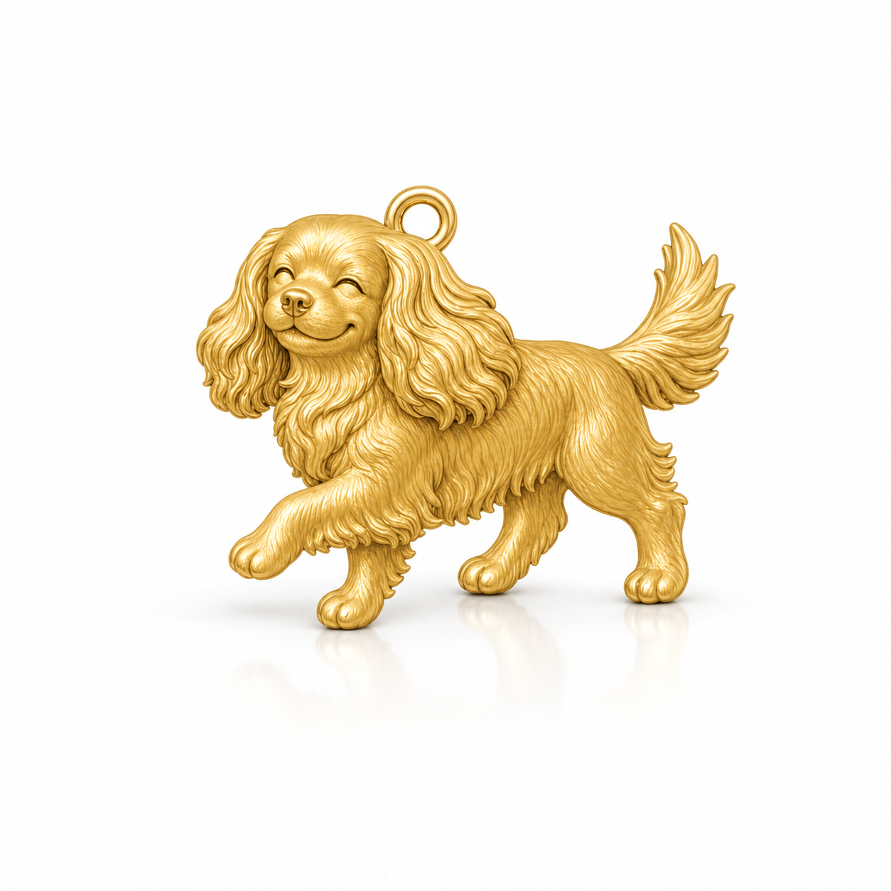 Soulyshine Cavalier King Charles Spaniel Personalized Pet Companion Charm Only