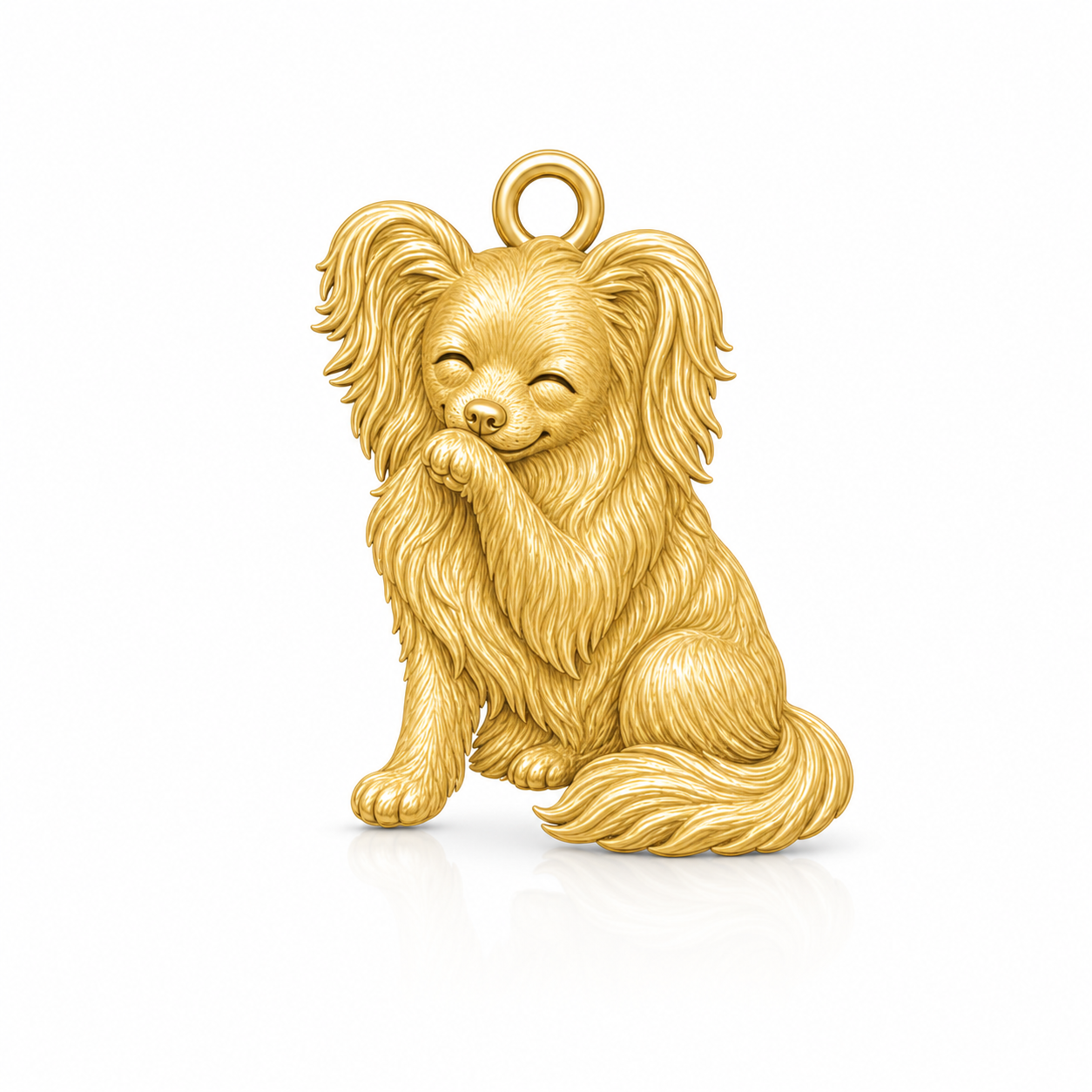 Soulyshine Chinese Crested powderpuff Personalized Pet Companion Charm Only