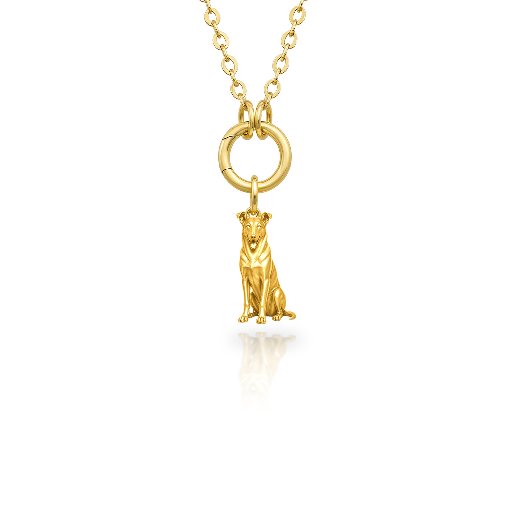 Collie-smooth-coat - 18K Gold Vermeil - 1st
