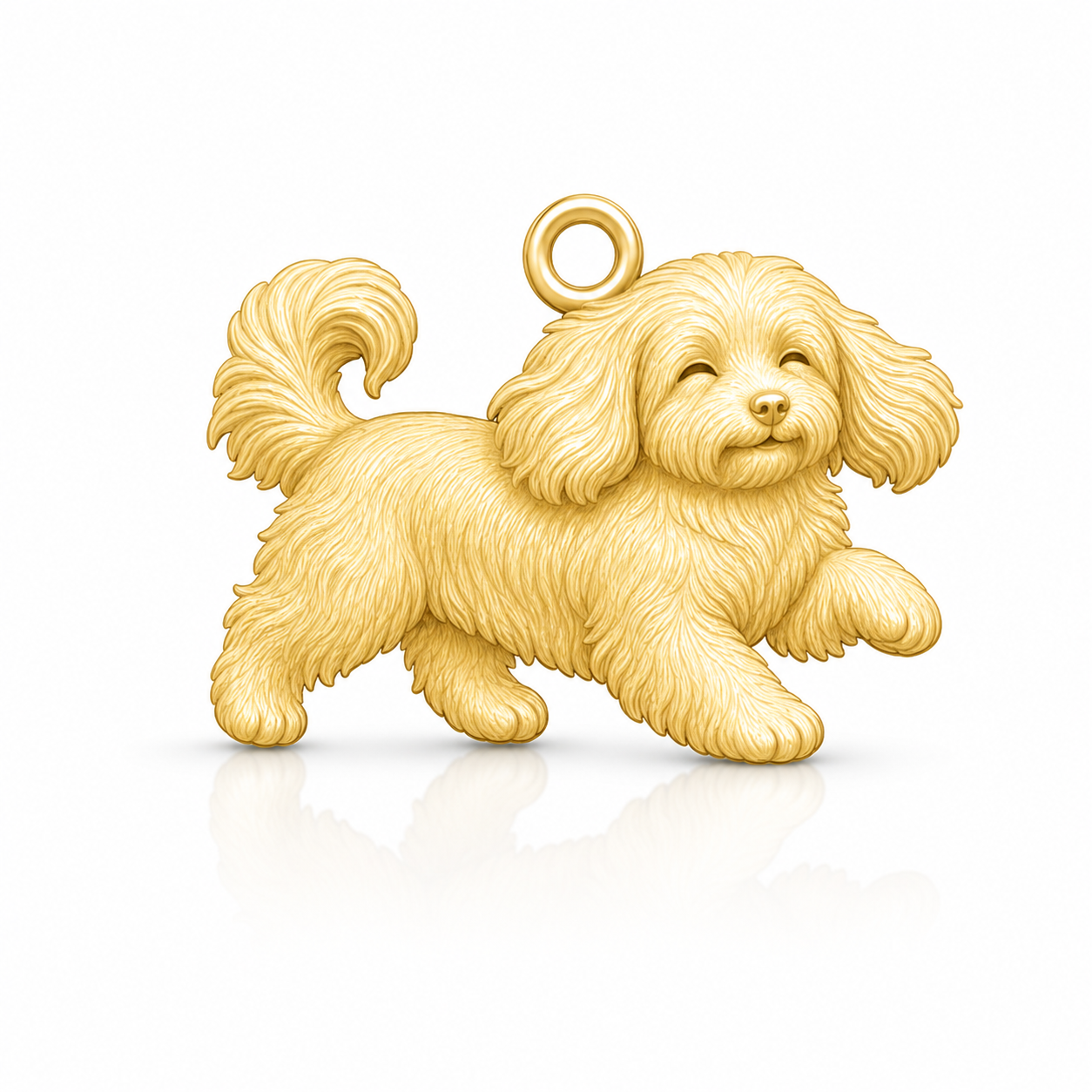 Soulyshine Coton de Tulear Personalized Pet Companion Charm Only