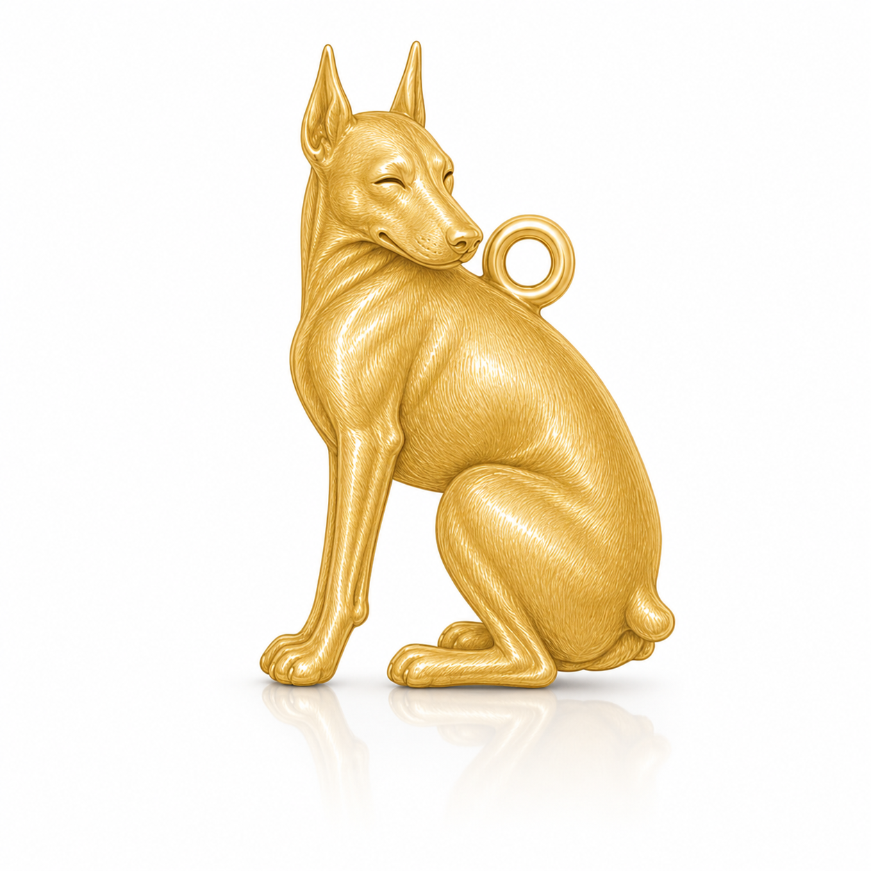Soulyshine Doberman Pinscher Personalized Pet Companion Charm Only