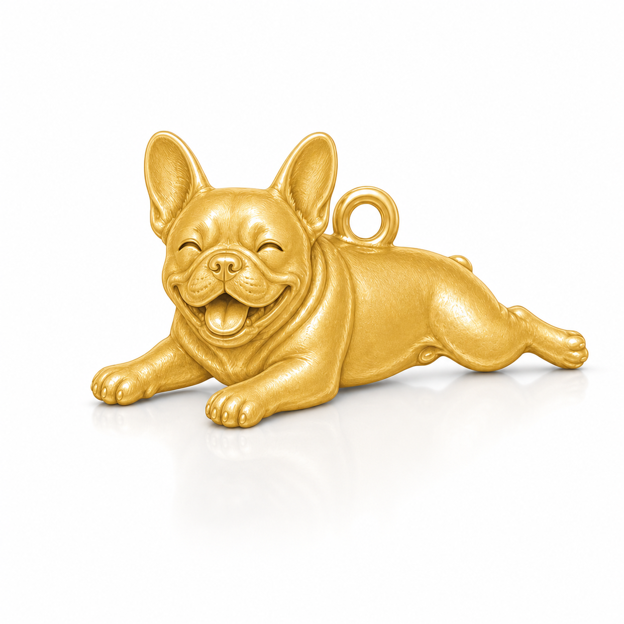Soulyshine French Bulldog Personalized Pet Companion Charm Only