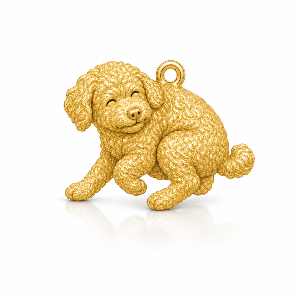 Soulyshine Goldendoodle mini Personalized Pet Companion Charm Only