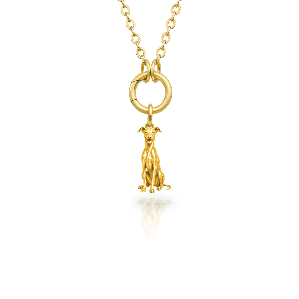 Italian-Greyhound - 18K Gold Vermeil - 1st