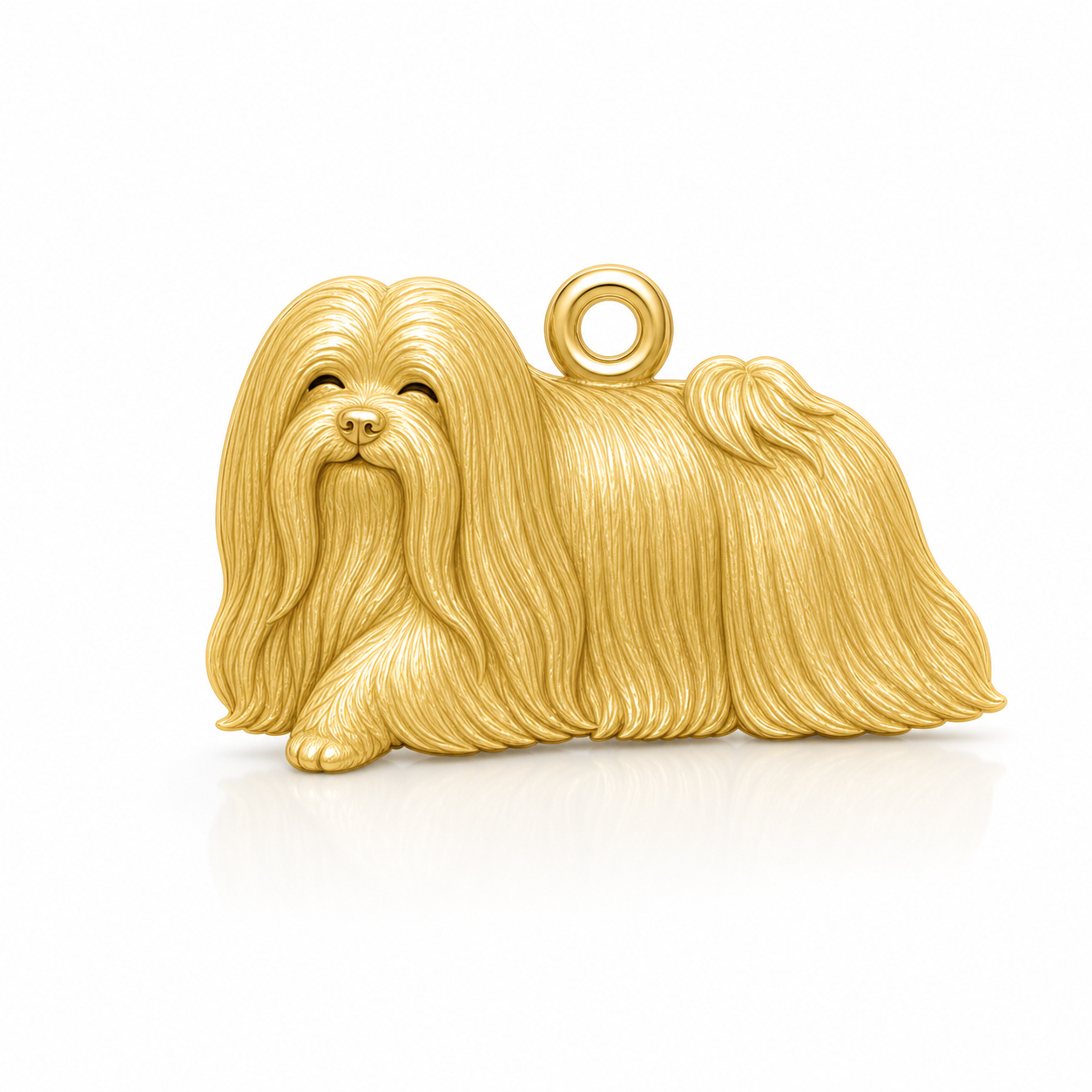 Soulyshine Maltese long coat Personalized Pet Companion Charm Only