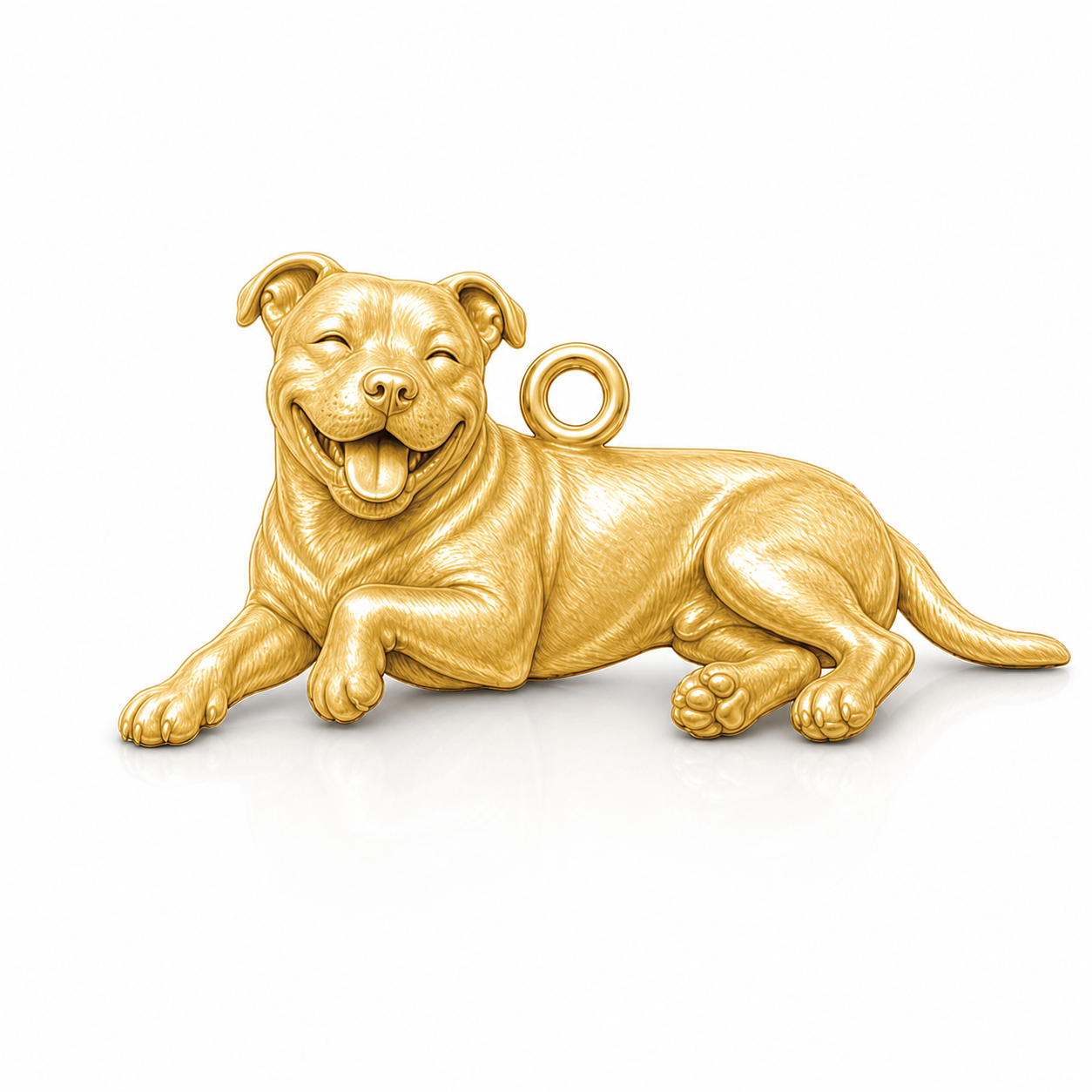 Soulyshine Pit Bull Personalized Pet Companion Charm Only