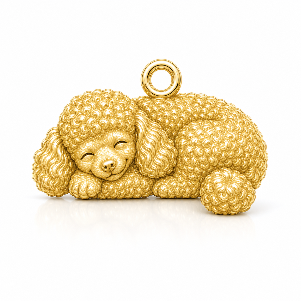 Soulyshine Poodle toy Personalized Pet Companion Charm Only