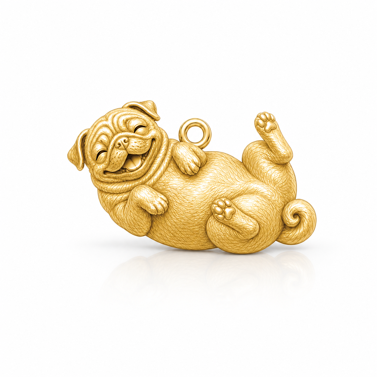 Soulyshine Pug Personalized Pet Companion Charm Only