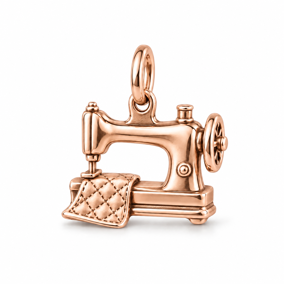 Quilter's Sewing Machine Charm