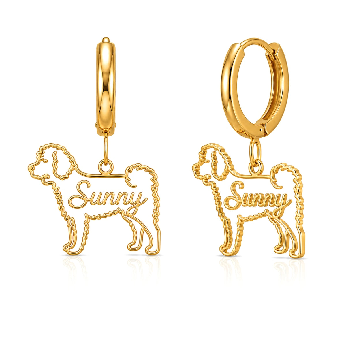 Aussiedoodle - 18K Gold Vermeil - 1st