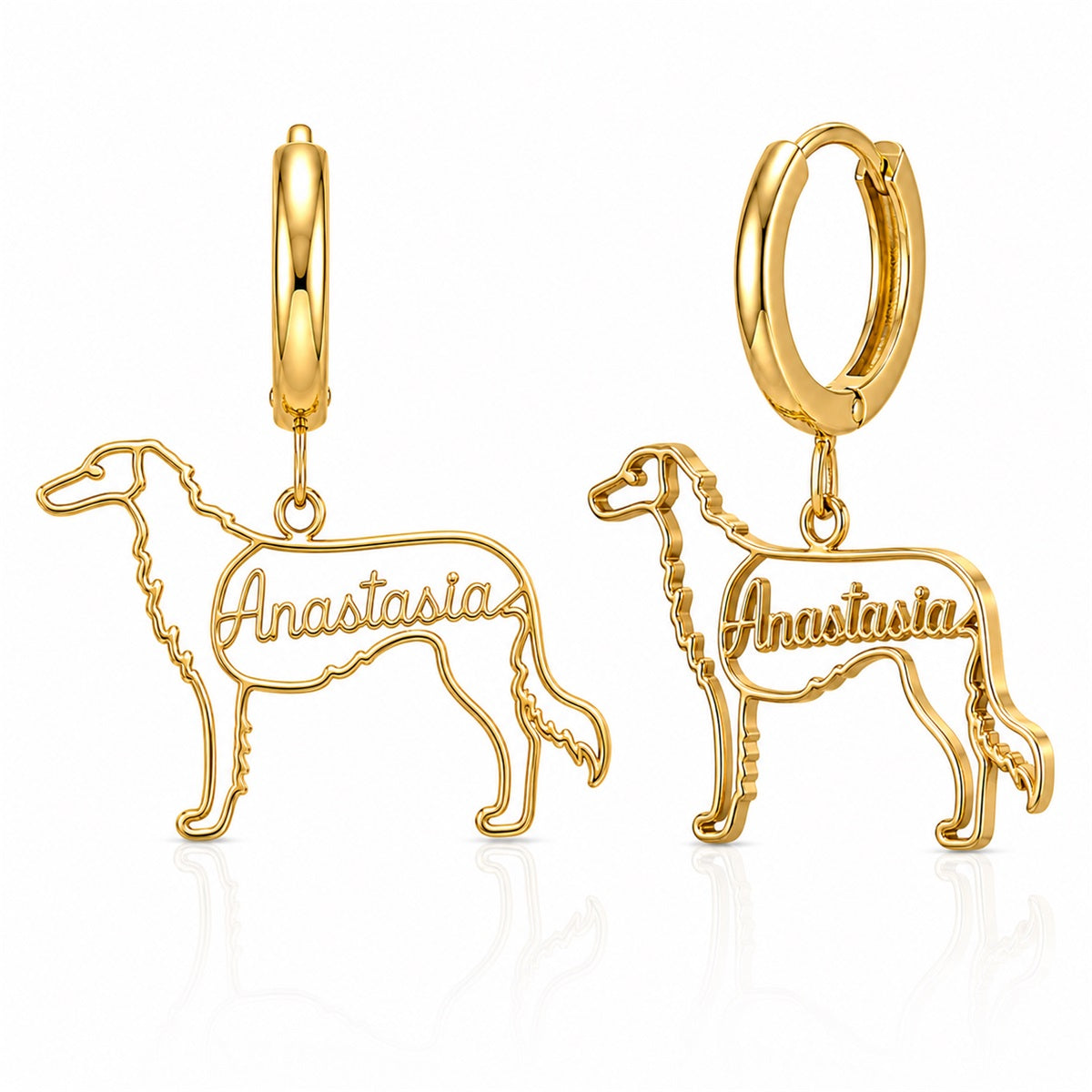 Borzoi - 18K Gold Vermeil - 1st