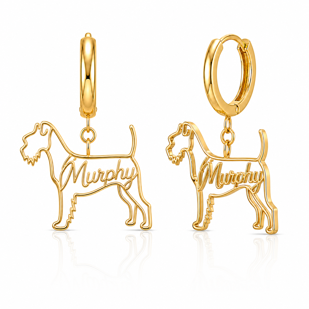 Irish Terrier - 18K Gold Vermeil - 1st