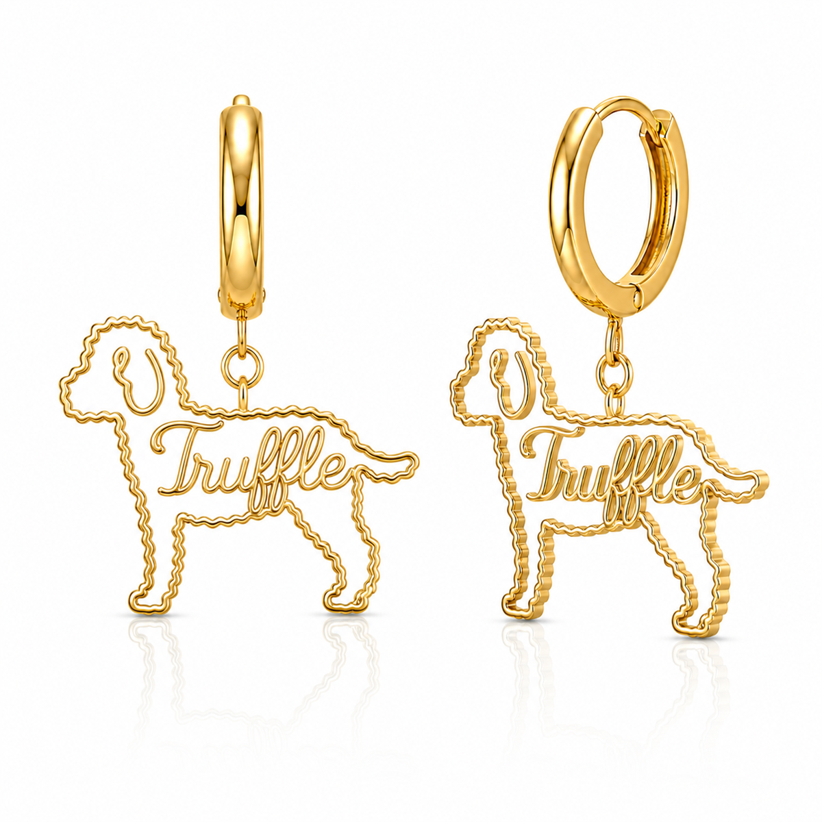 Lagotto Romagnolo - 18K Gold Vermeil - 1st