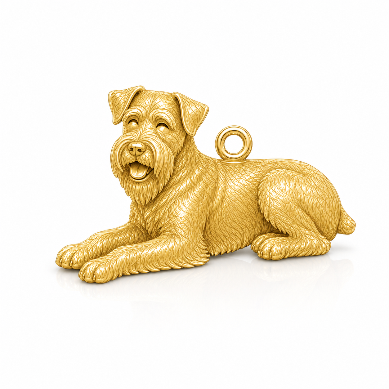 Soulyshine Schnauzer Giant Personalized Pet Companion Charm Only