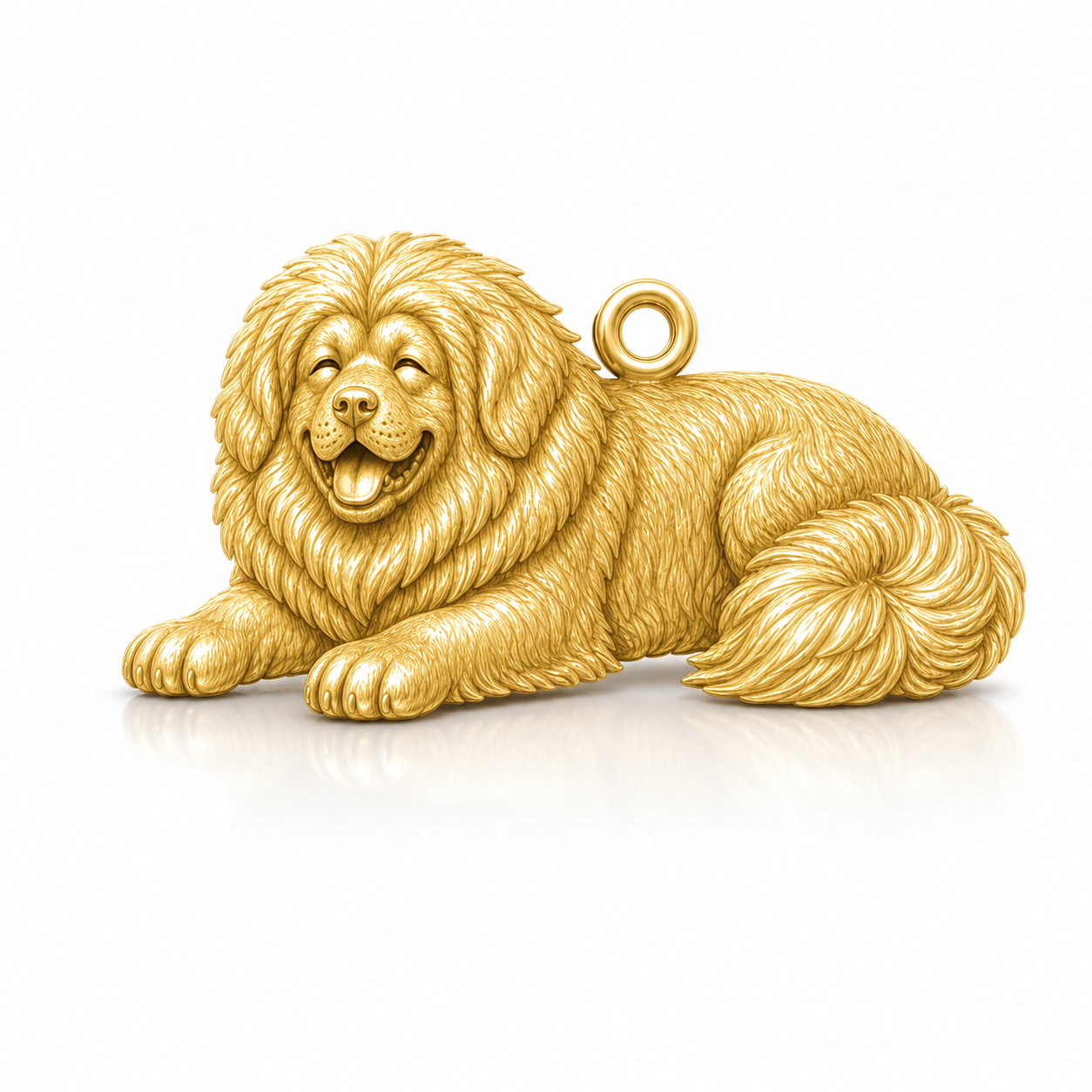 Soulyshine Tibetan Mastiff Personalized Pet Companion Charm Only