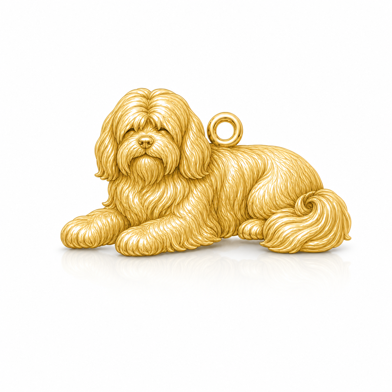 Soulyshine Tibetan Terrier Personalized Pet Companion Charm Only