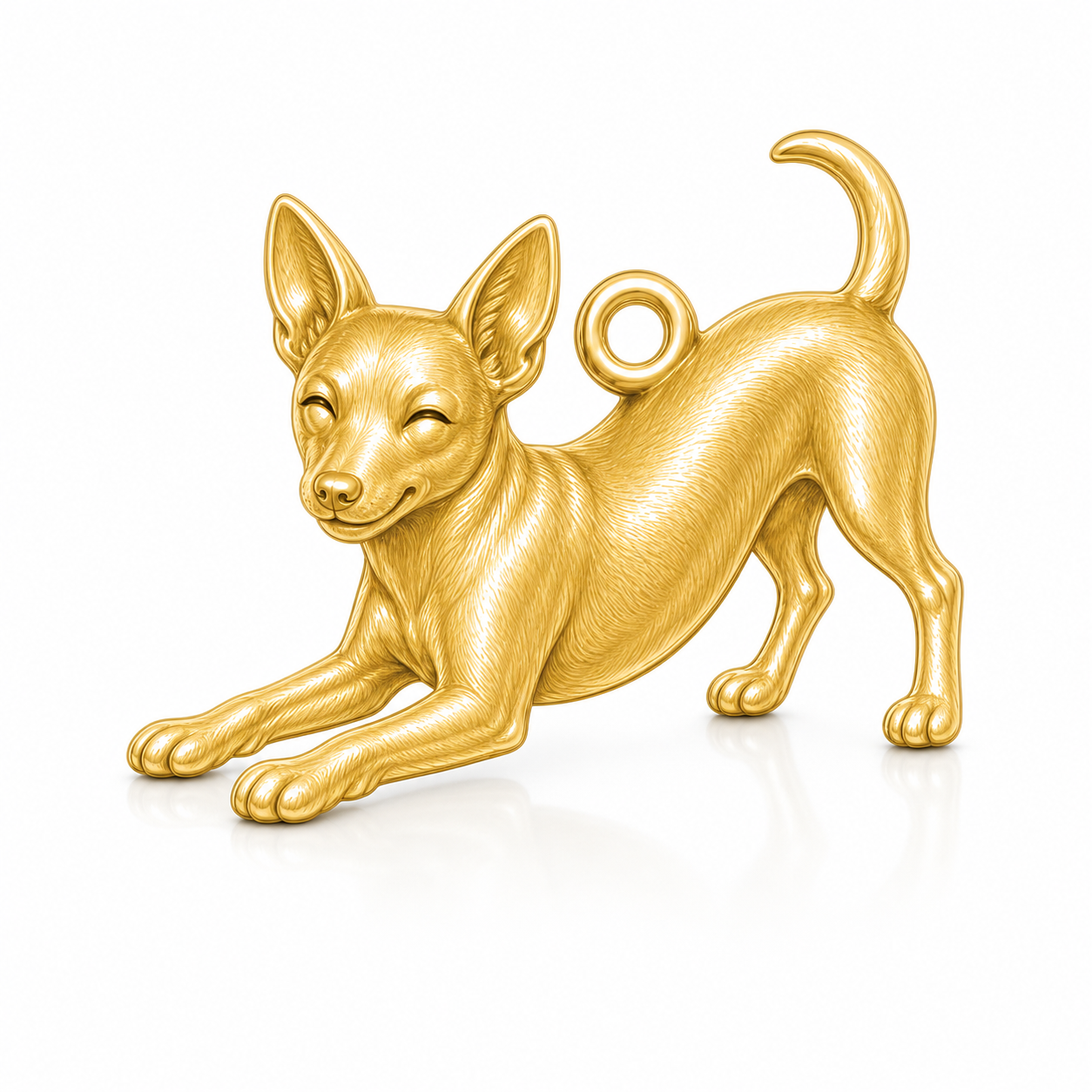 Soulyshine Toy Fox Terrier Personalized Pet Companion Charm Only