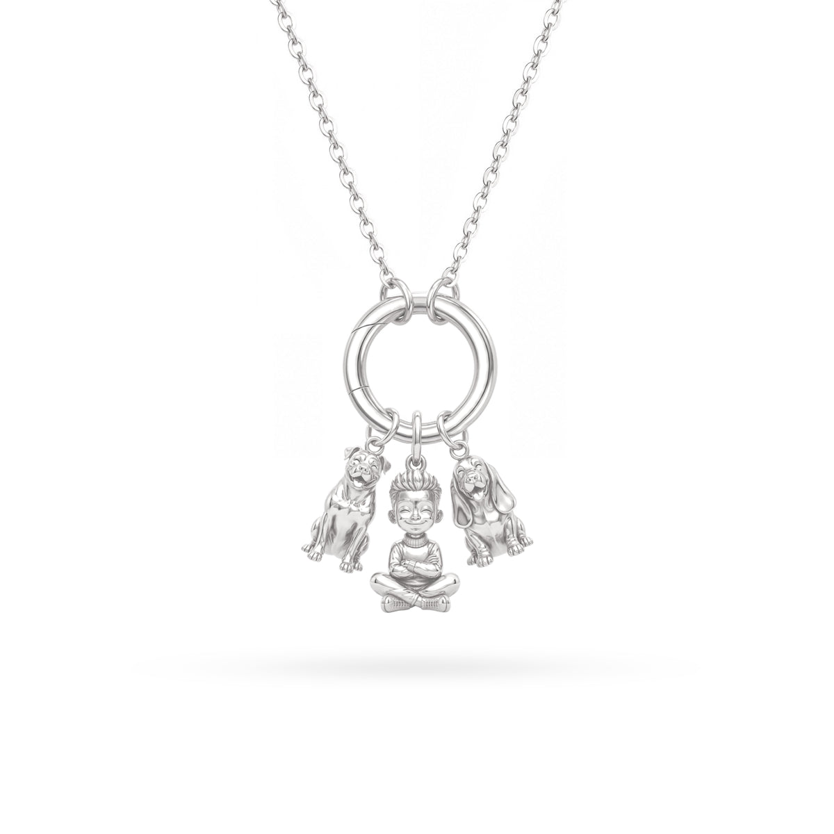 Purest Bond - The Petite Companion Charm Necklace