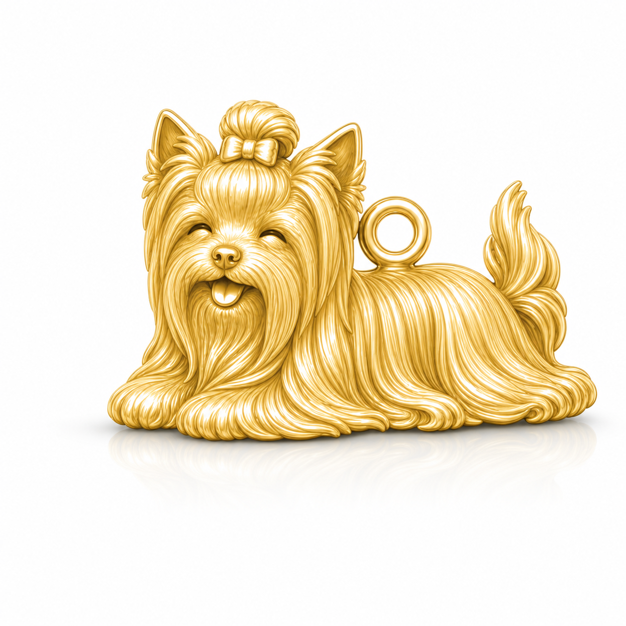 Soulyshine Yorkshire Terrier Personalized Pet Companion Charm Only
