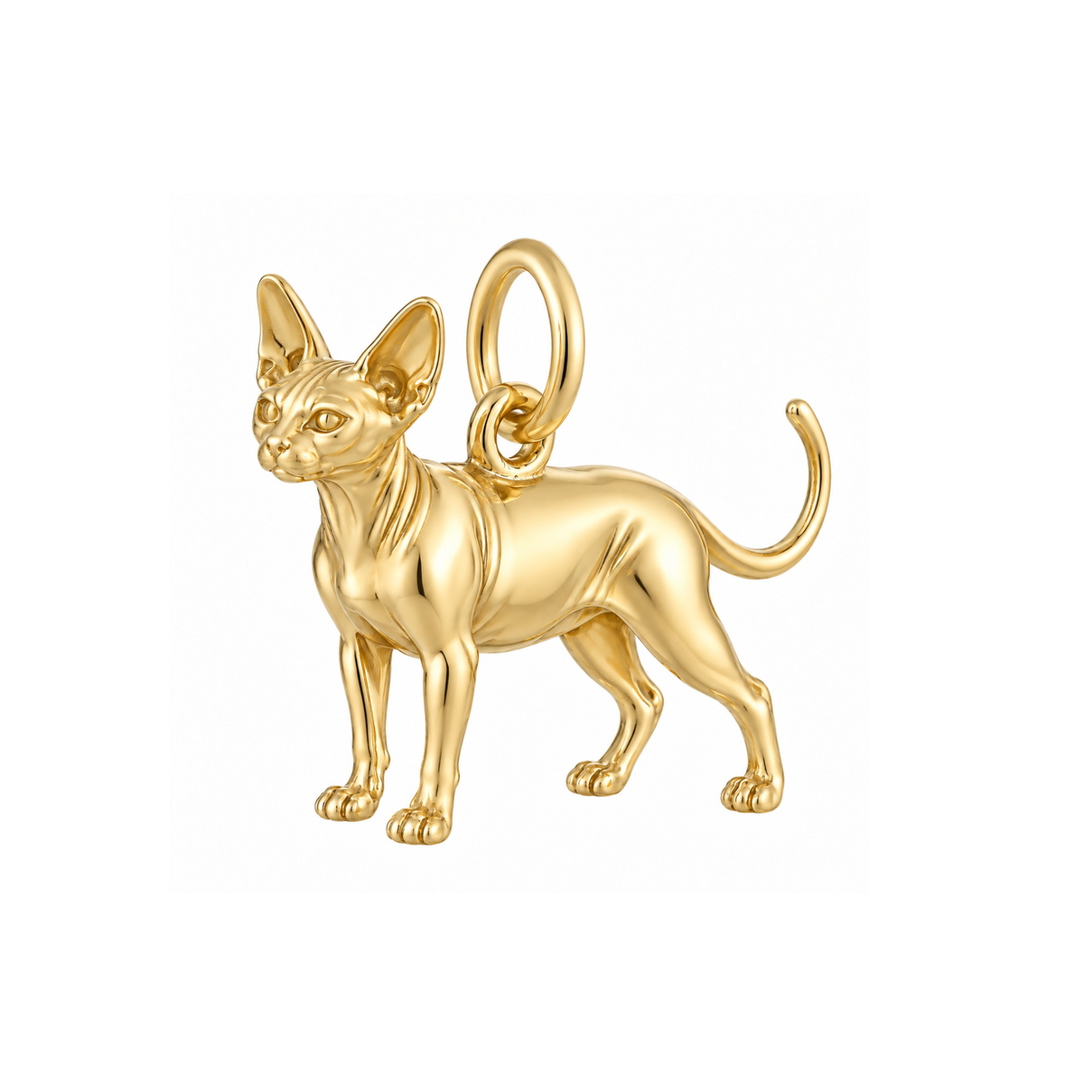 Sphynx — Gold — Cat Breed Charms | cat-breed-charms-2026-09-12