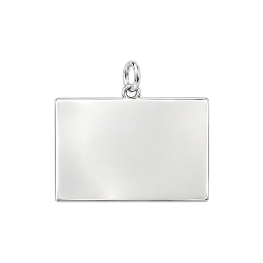 Check Yo Energy Charm Bracelet – Personalized Family Gift – back of the charm, engraving area