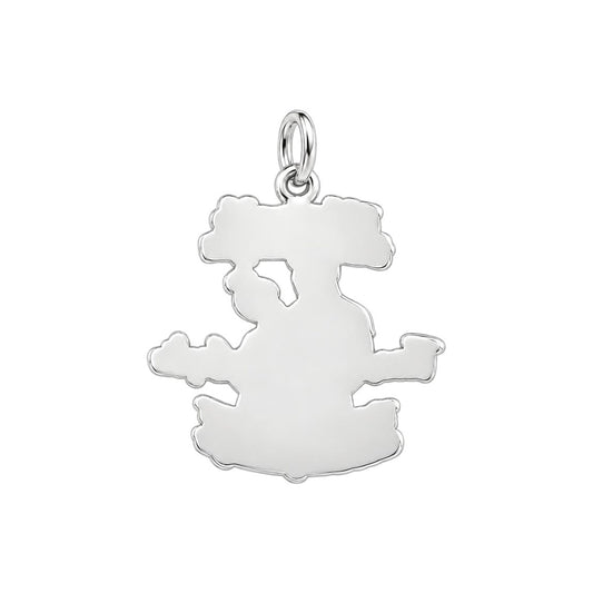 Find You Sooner Charm Bracelet – Personalized Couple Gift – back of the charm, engraving area