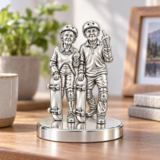 Forever Young Skaters Keepsake Plaque – worn / in use
