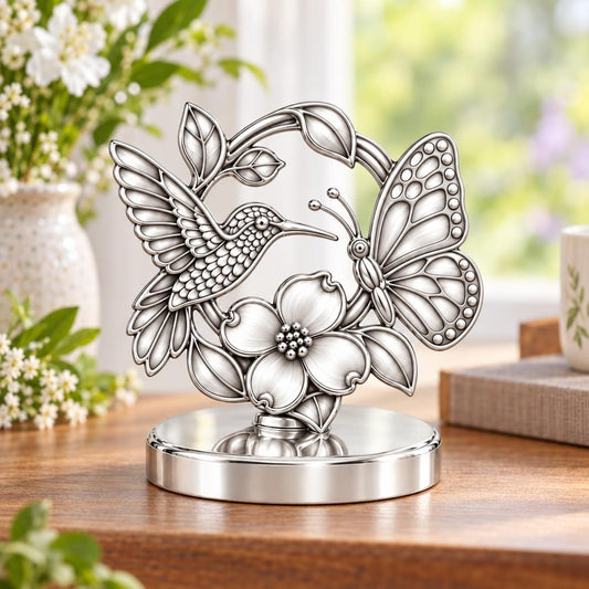 Garden Friends Meadow Keepsake Plaque – worn / in use