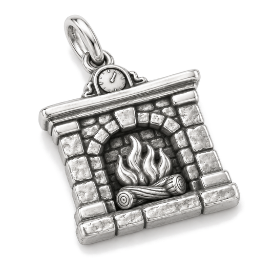 Gathering Hearth Charm — Silver Super Macro | charm-topics-remaining-444-2026-09-14 | topic-284