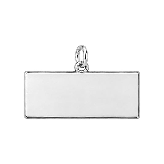 Give It To God Charm Bracelet – Personalized Faith Gift – back of the charm, engraving area