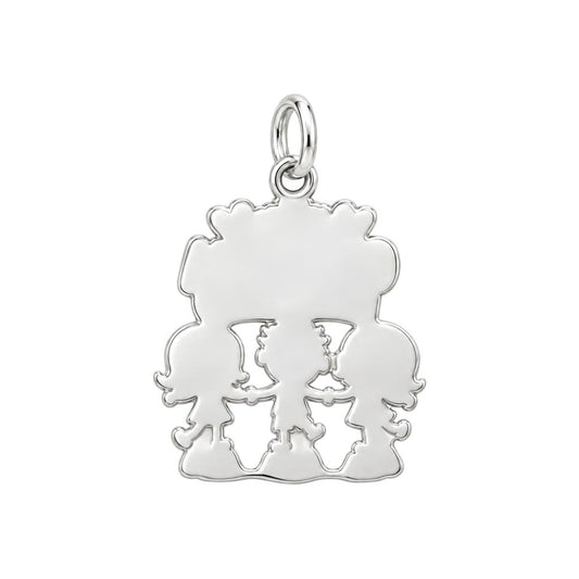 Grandpa Belongs To Charm Bracelet – Personalized Grandpa Gift – back of the charm, engraving area