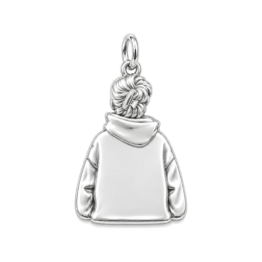I Have a Dog Hoodie Charm and Polyester Cord Bracelet Set