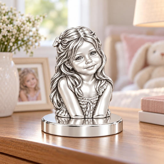 Little One's Smile Keepsake Plaque – worn / in use
