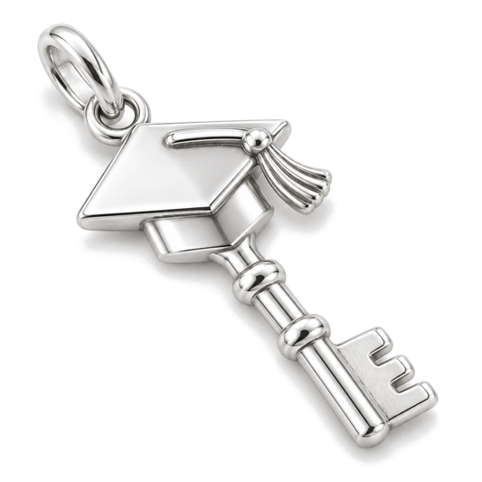 New Beginnings Key Charm — Silver Super Macro | charm-topics-remaining-444-2026-09-14 | topic-397