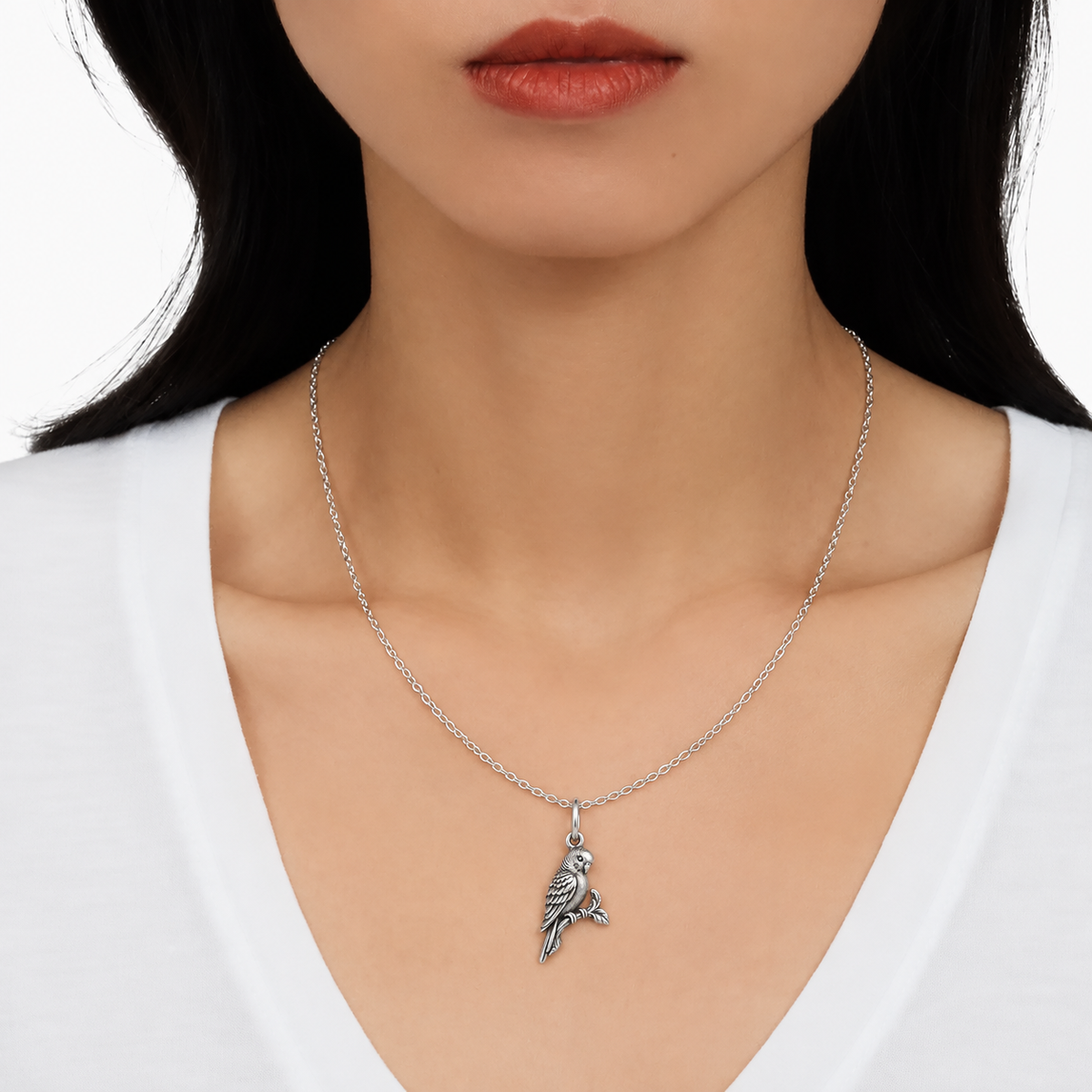 Perched Parakeet Charm — Model | charm-topics-remaining-444-2026-09-14 | topic-371