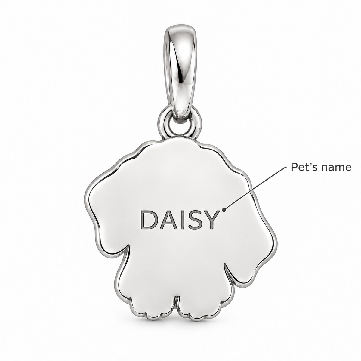 Personalized Dachshund Head Tilt Charm – Custom Dog Name Gift for Dog Moms
