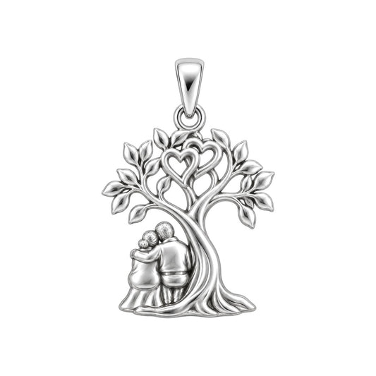 Rooted in Love Couple Charm and Polyester Cord Bracelet Set