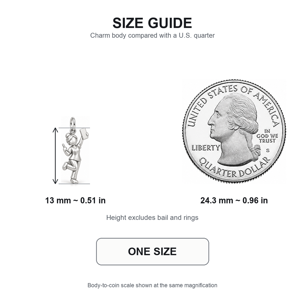 Nurse Victory Dance Dangle Charm | 13 mm size guide | 96b8402134871a2a58c5988770cd5f86dedae7860d1de8e8ccc325d4ead22bef