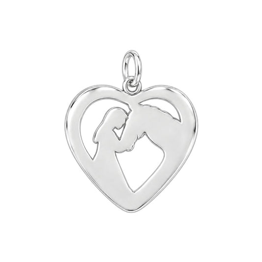 Soul Connection Horse Charm and Polyester Cord Bracelet Set