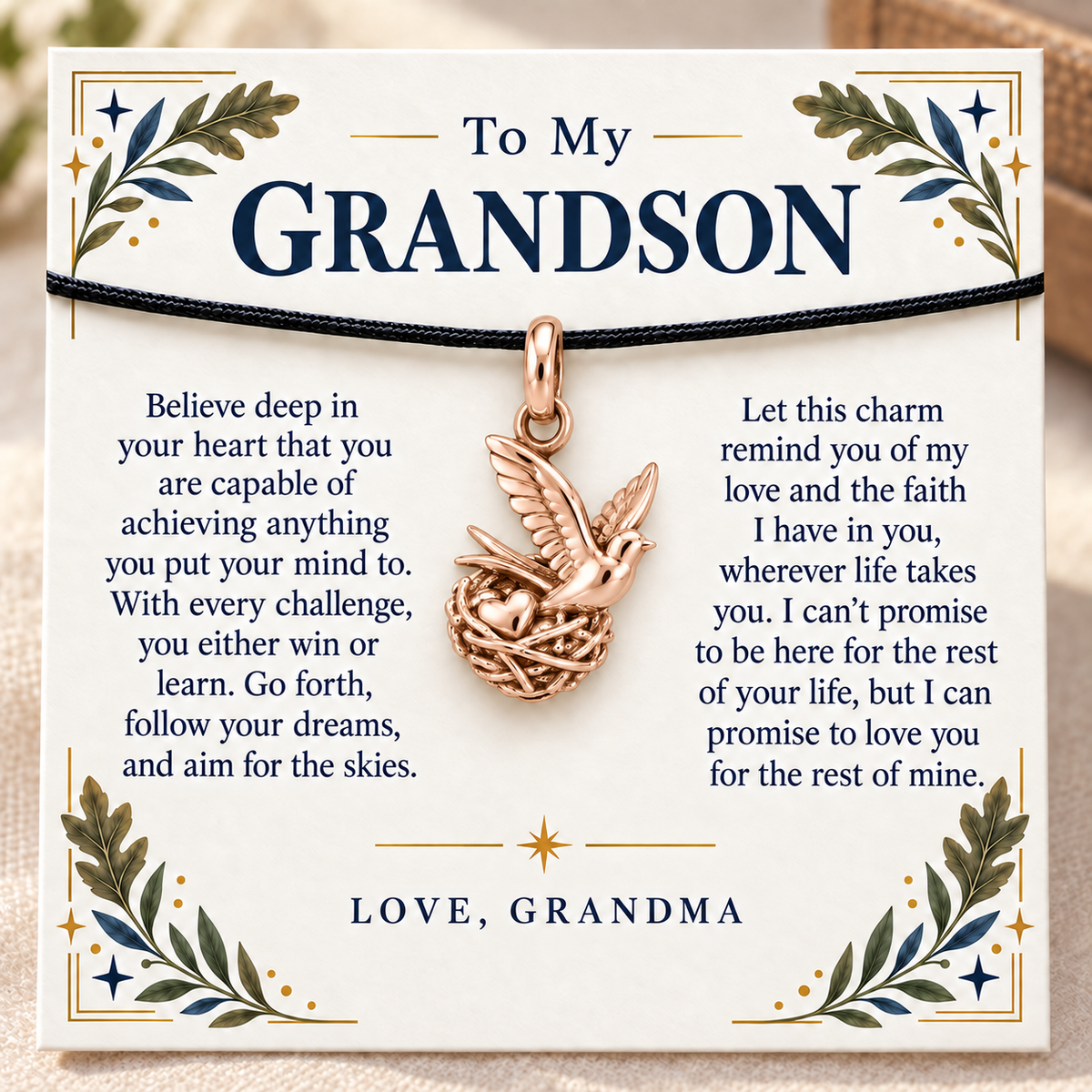 Always A Home Bird Nest Charm | rose | 63dc7c0ec99b833dec4a7c9509b6268b99944c3702d8af8e252b4454605c0af1