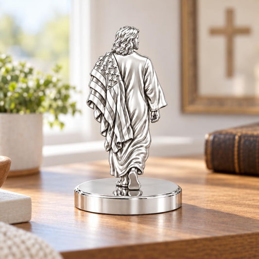 Walking with Faith Keepsake Plaque – worn / in use