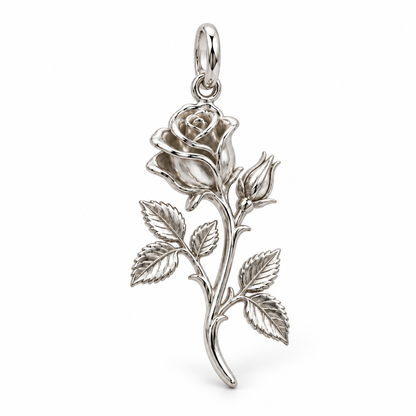 Blooming Memories — Choose Your Flower Charm and Polyester Cord Bracelet Set