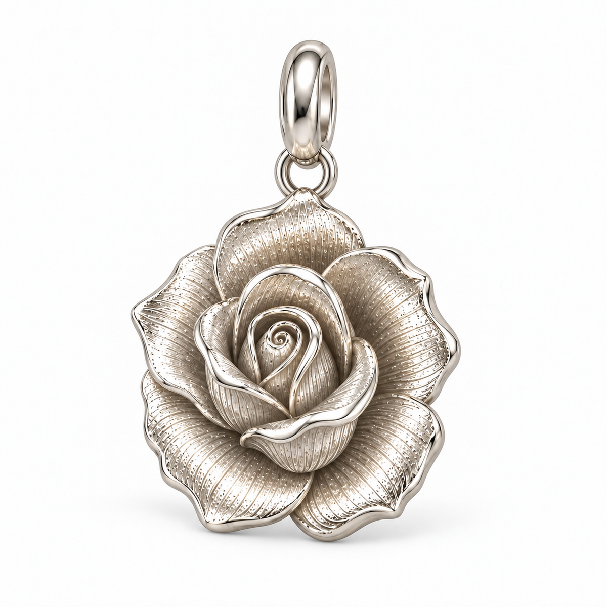 Blooming Memories — Petite Botanical Flower Charm and Polyester Cord Bracelet Set