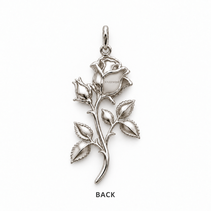 Blooming Memories — Choose Your Flower Charm and Polyester Cord Bracelet Set